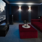 702 S2 Gloss Black Cinema Surround with DB4S Grilles Off