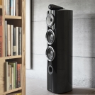 804 D3 Gloss Black bookshelf