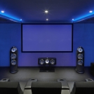 B&W cinema w/ 802 HTM and DB Series Sub right