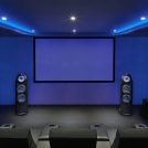 B&W cinema w/ 802 and DB Series Sub right