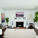 600 Series Matte White Home Theatre Lifestyle 2