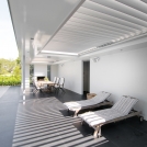 AM-1 white on patio
