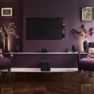 M-1 and ASW608 living room front w/ grille