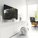 M1 and PV1D white living room