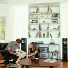 603 Matte Black with Records Couple Lifestyle 2