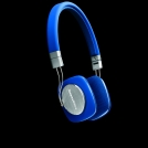 blue on black